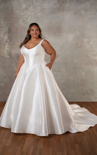 Essense of Australia Plus Size #D4451 #3 frontface vertical thumbnail