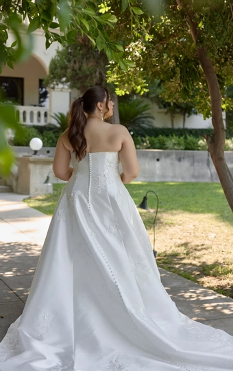 Essense of Australia Plus Size #D4479 #5 backface vertical cropped thumbnail
