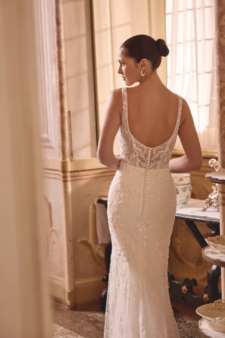 Justin Alexander Style #88488 #3 backface vertical cropped picture