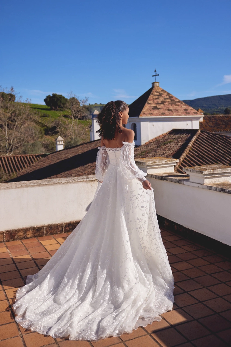 lillian west off the shoulder wedding dress Lillian West - 66413
