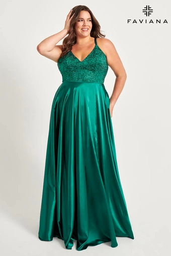 Faviana Prom Dresses Style #9524 #1 frontface vertical thumbnail