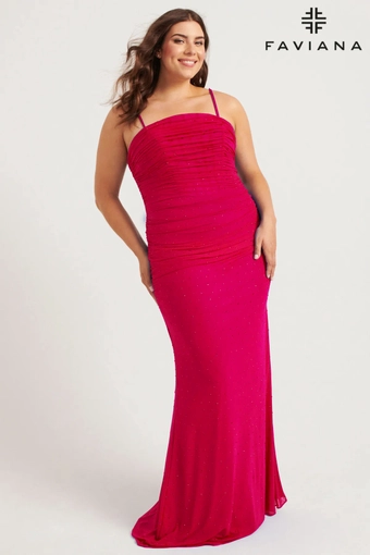 Faviana Prom Dresses Style #9567 #1 frontface vertical thumbnail