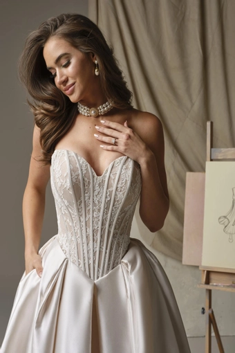 Maggie Sottero #Ashland MS #6 frontface vertical cropped thumbnail