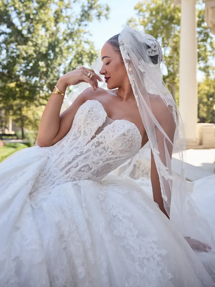 Sottero and Midgley Style #26SS471A01 #0 default frontface vertical cropped picture