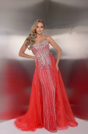 Jasz Couture Prom Dresses Style #7932 #5 frontface vertical thumbnail