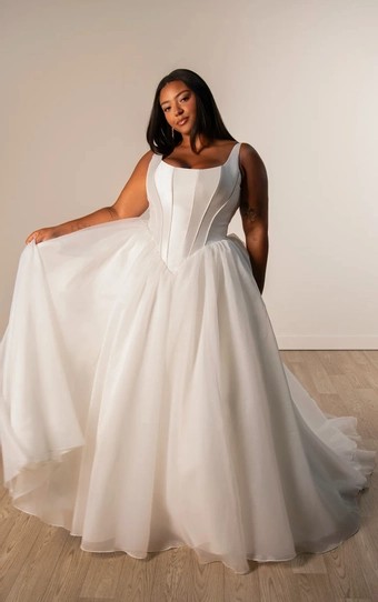Stella York Plus Size #SY8222 #1 frontface vertical thumbnail