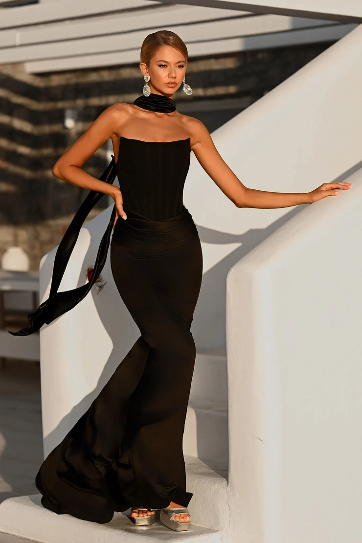 Portia and Scarlett Style #PS26032 #0 default Black frontface vertical picture