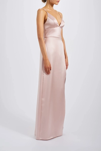 Amsale Bridesmaids #GB307S #1 frontface vertical thumbnail