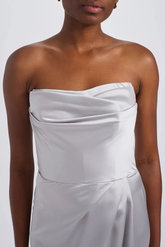 Amsale Bridesmaids #GB309S #3 frontface vertical cropped thumbnail