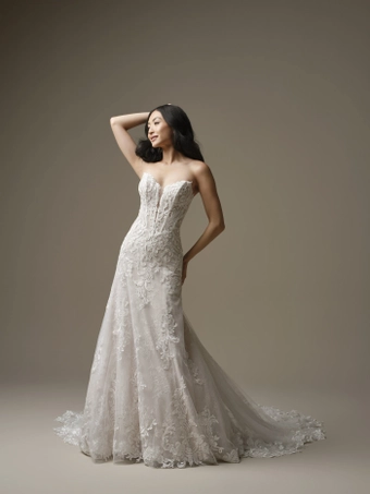Maggie Sottero Farrah #0 default frontface vertical thumbnail