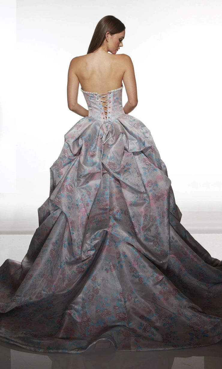 Alyce Paris Style #62039 #1 default Silver Lake/Pink backface vertical picture