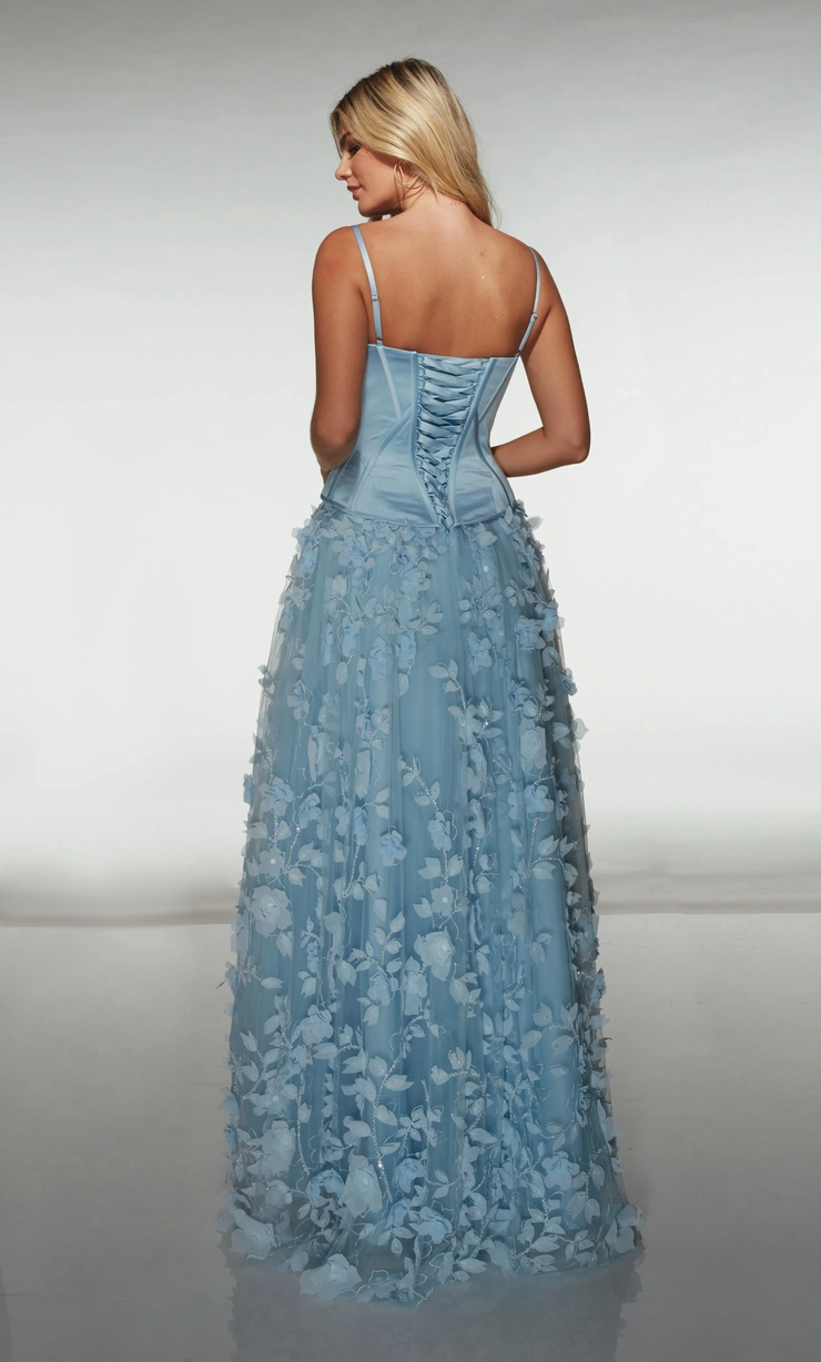 Alyce Paris Style #62072 #1 default Powder Blue backface vertical picture