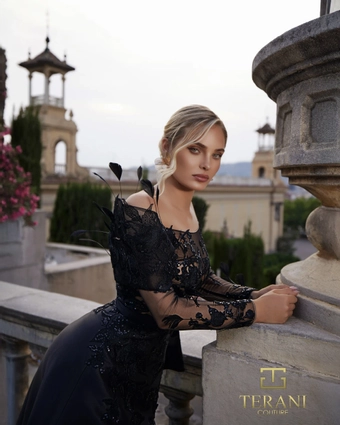 Terani Style #261M6410 $1 frontface vertical cropped thumbnail