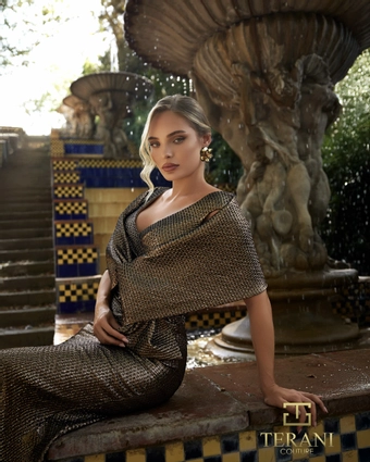 Terani Style #261M6450 $1 frontface vertical cropped thumbnail