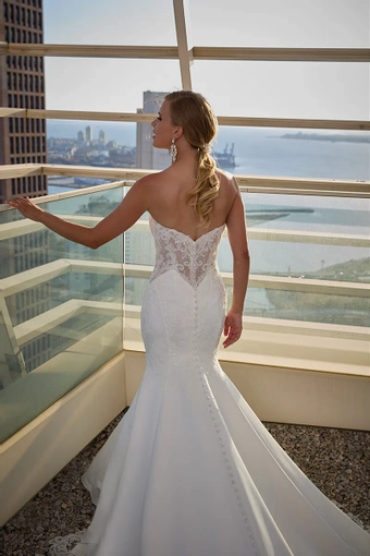 Eddy K Sky Satine Style #SKY704 #7 backface vertical cropped thumbnail