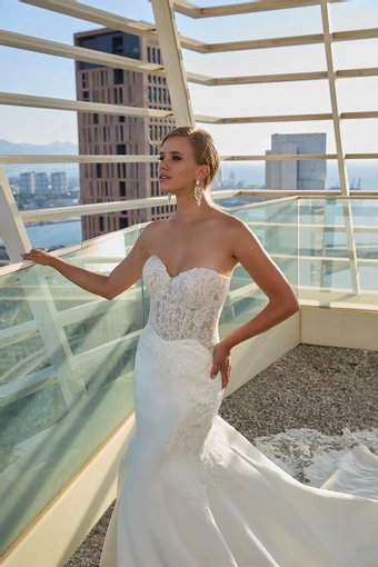 Eddy K Sky Satine Style #SKY704 #4 frontface vertical cropped thumbnail