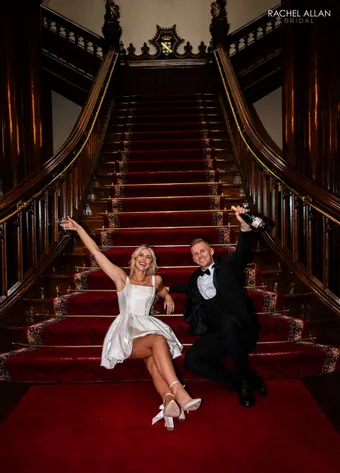 Rachel Allan Style #RB1004 #6 frontface vertical thumbnail