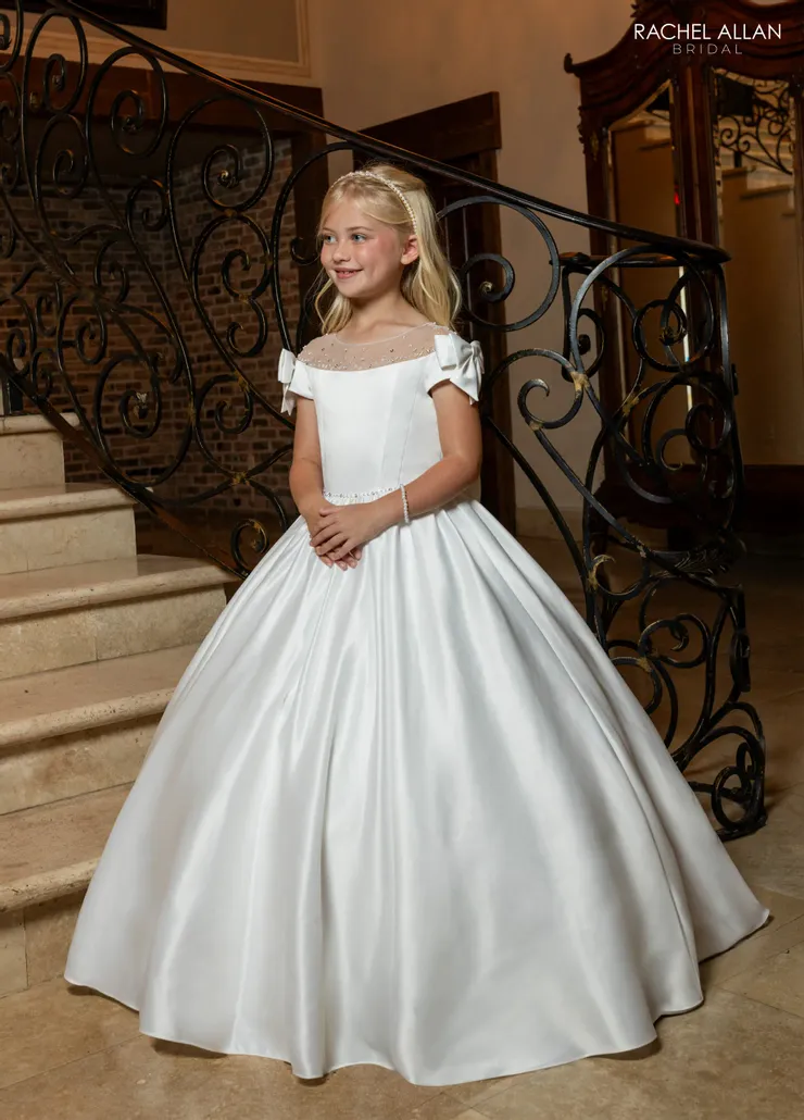 flower girl dresses for wedding Nude/Ivory Ball Gown Lace Flower Girls Dress,Wedding Dress for Little Siaoryne