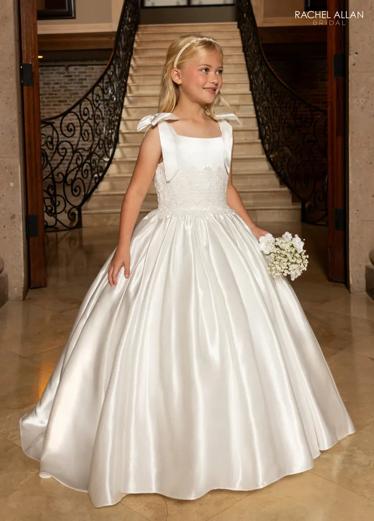 girls wedding dresses Alondra Luxury Flower Girl Communion Dress
