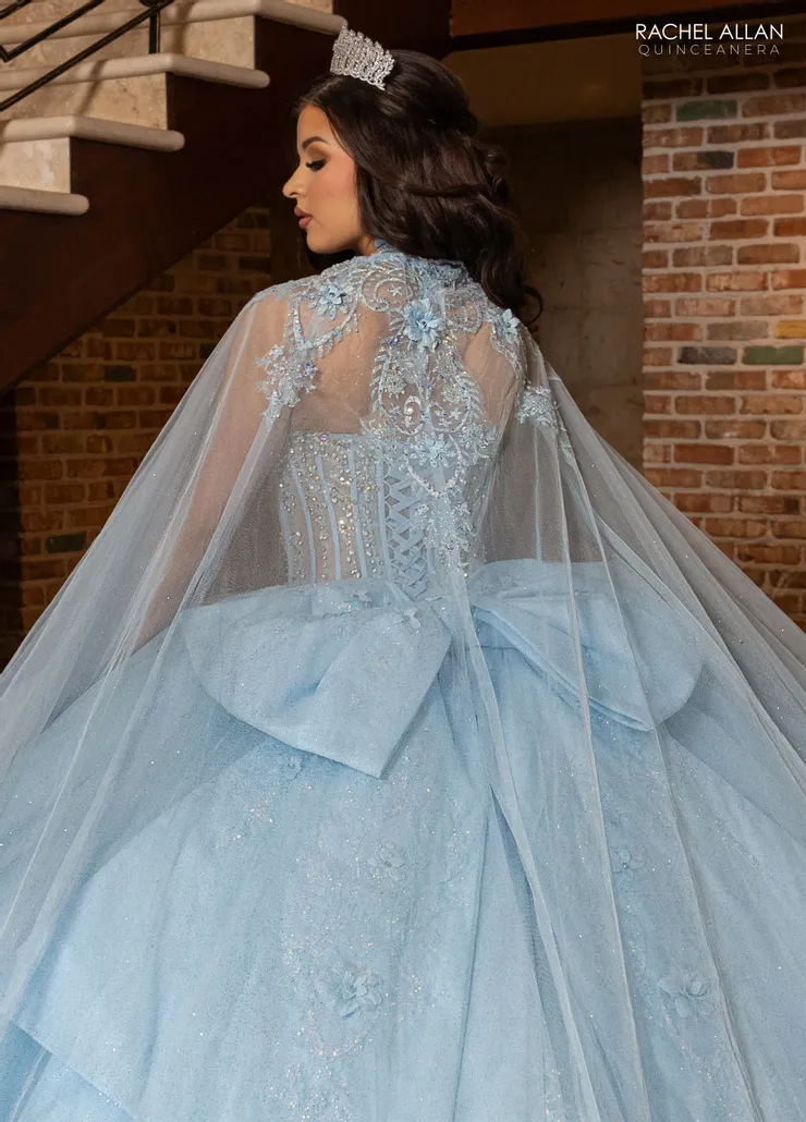 La Reina by Rachel Allan Style #RQ2243 #10 backface vertical cropped picture