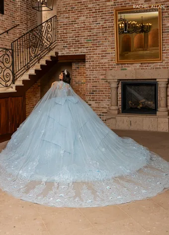 La Reina by Rachel Allan Style #RQ2243 $5 backface vertical thumbnail