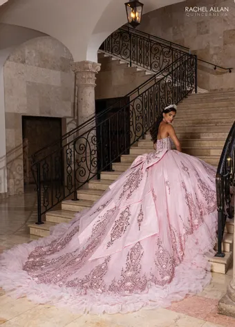 La Reina by Rachel Allan Style #RQ2243 $7 backface vertical thumbnail