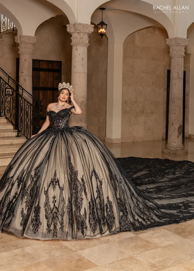 La Reina by Rachel Allan Style #RQ2247 #1 frontface vertical picture