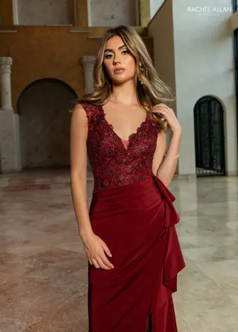 Rachel Allan Style #RB8218 #6 frontface vertical cropped thumbnail