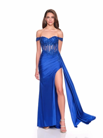 Dave & Johnny Prom Dresses Style #12599 #0 default frontface vertical thumbnail