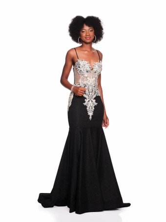 Dave & Johnny Prom Dresses Style #12800 #0 default frontface vertical thumbnail