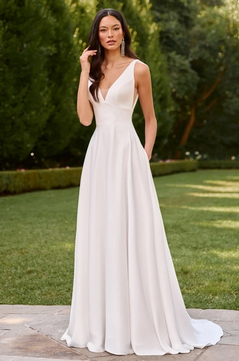 Paloma Blanca Style #P5178 #0 default frontface vertical thumbnail