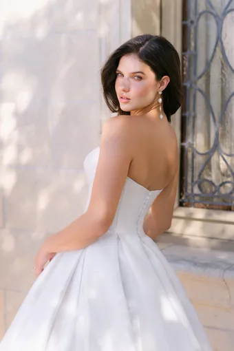 Allure Bridals Style #A1404 #10 backface vertical cropped thumbnail