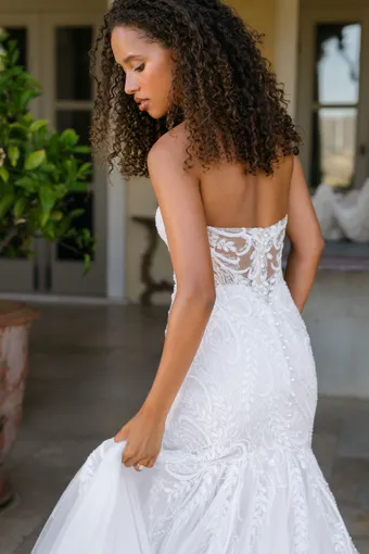 Allure Bridals Style #A1416 #8 backface vertical cropped thumbnail