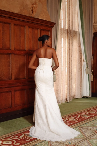 Zakaa Couture Lucienne Corset & Lace Skirt #3 default backface vertical thumbnail