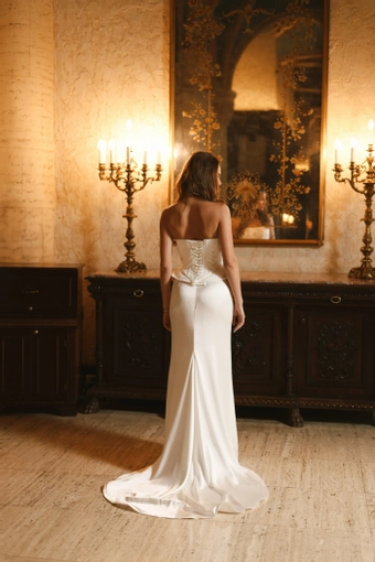 Zakaa Couture Valencia Corset & Pleated Skirt #2 default backface vertical thumbnail