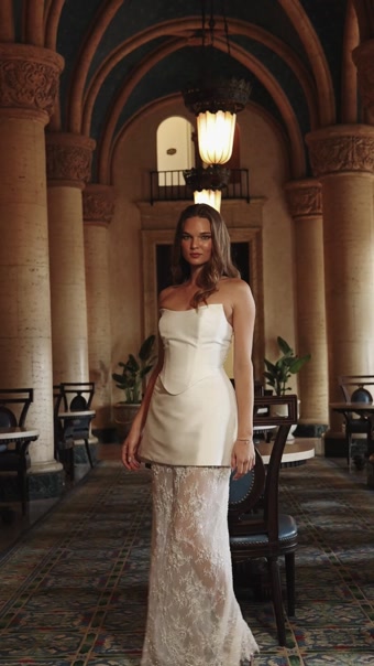 Zakaa Couture Veline & Roselle Skirt #3 autoplay loop mute thumbnail