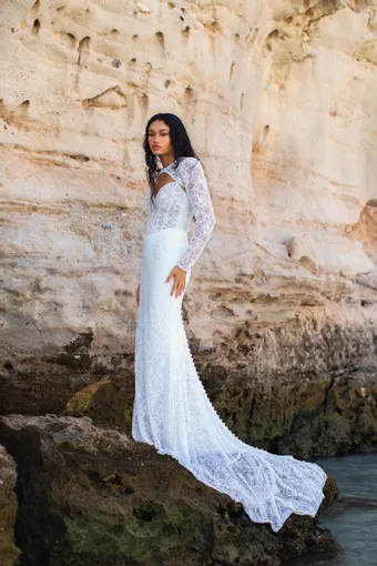 Wilderly Bride Style #F401 Shelli #4 frontface vertical thumbnail