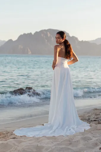 Wilderly Bride Style #F402 Brisa #6 backface vertical thumbnail