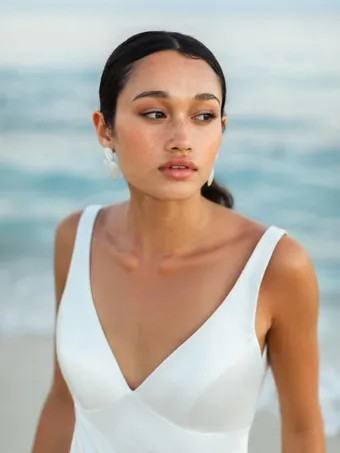 Wilderly Bride Style #F406 Azul #12 frontface vertical cropped thumbnail