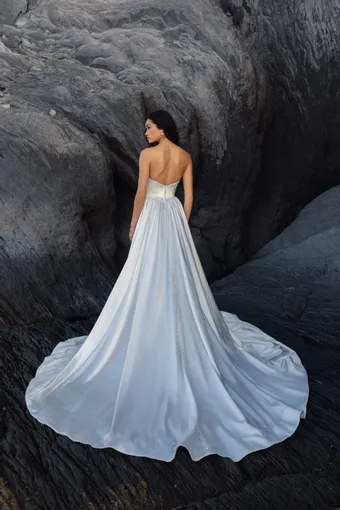 Wilderly Bride Style #F407 Aqua #4 backface vertical thumbnail