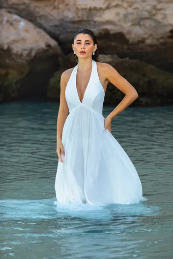 Wilderly Bride Style #F411 Palmera #9 frontface vertical cropped thumbnail