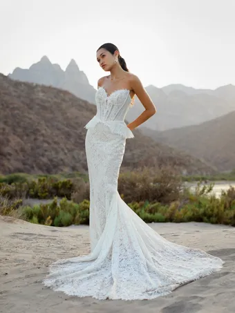 Wilderly Bride Style #F412 Indigo #1 frontface vertical thumbnail