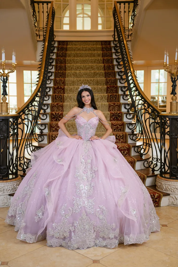 AmaBella Quinceanera Style #Q1080 #0 default frontface vertical picture