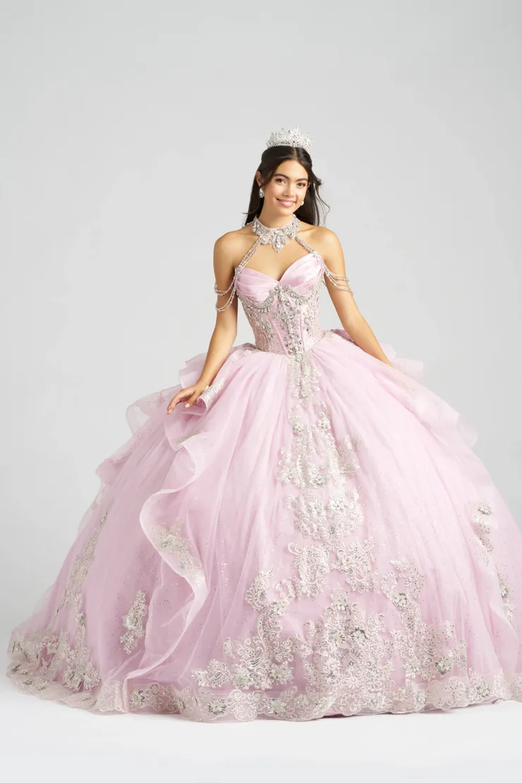 AmaBella Quinceanera Style #Q1080 #1 frontface vertical picture