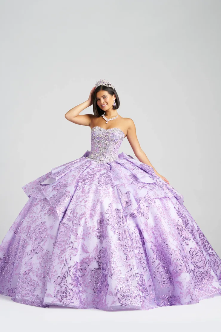 AmaBella Quinceanera Style #Q1081 #1 frontface vertical picture