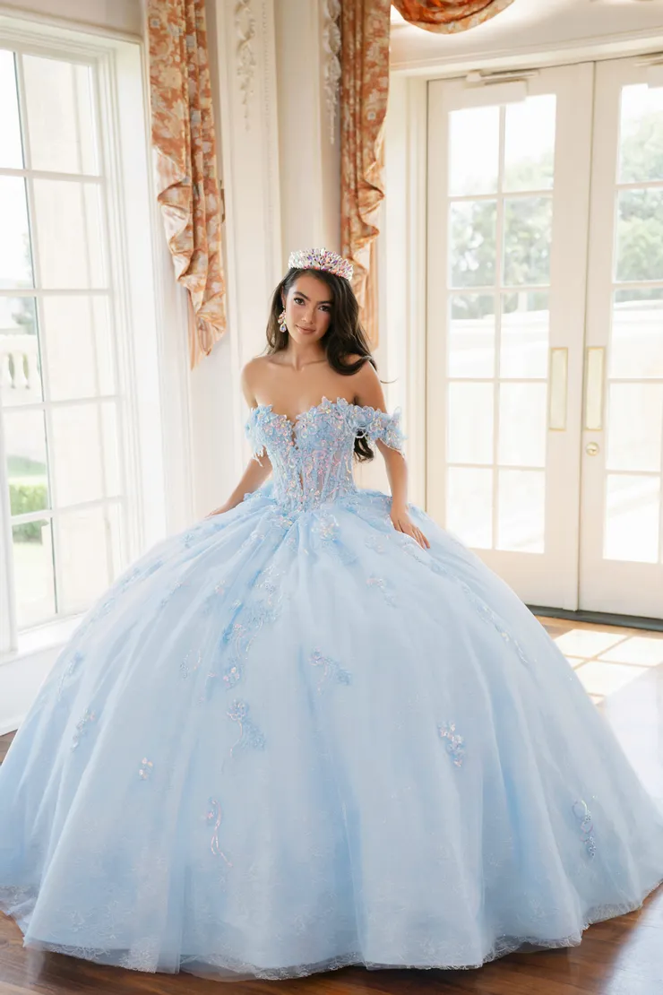 AmaBella Quinceanera Style #Q1083 #0 default frontface vertical picture