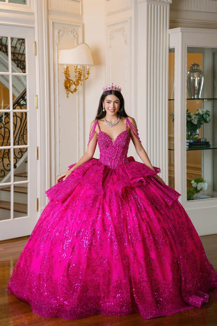 AmaBella Quinceanera Style #Q1084 #0 default frontface vertical picture