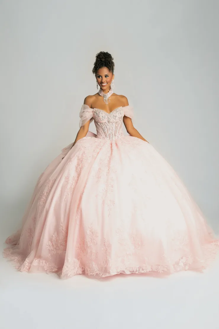 AmaBella Quinceanera Style #Q1086 #1 frontface vertical picture