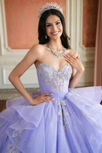 AmaBella Quinceanera Q1087 #6 frontface vertical cropped thumbnail