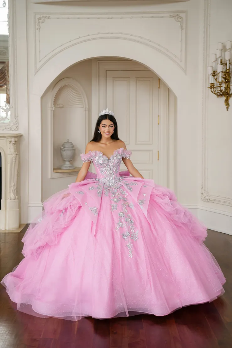 AmaBella Quinceanera Style #Q1088 #1 frontface vertical picture
